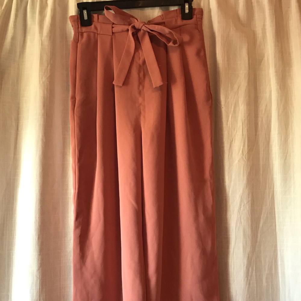 Zara Pink Wide Legged Pants